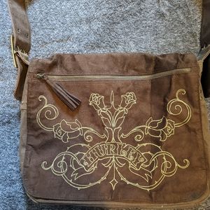 Hurley Brown Shoulder Bag